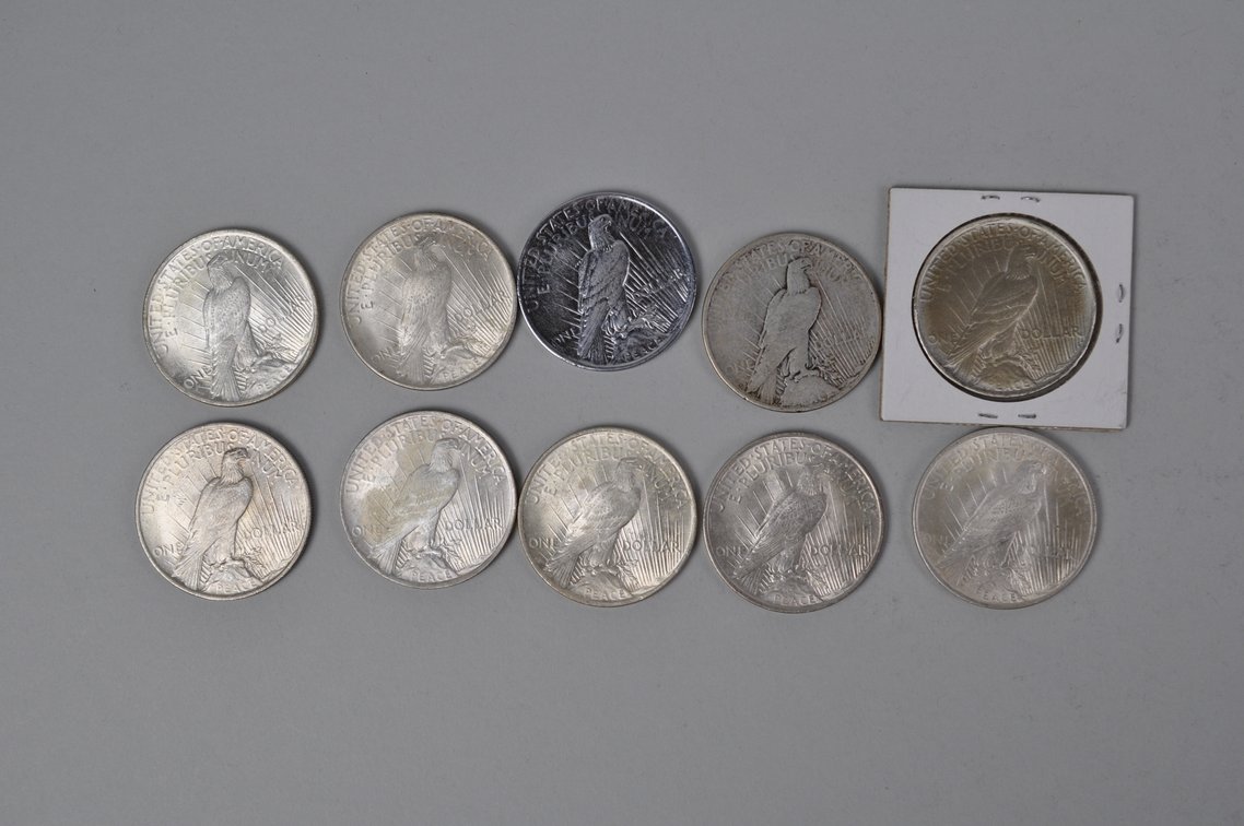 Silver Peace Dollars, photo 5 of 8