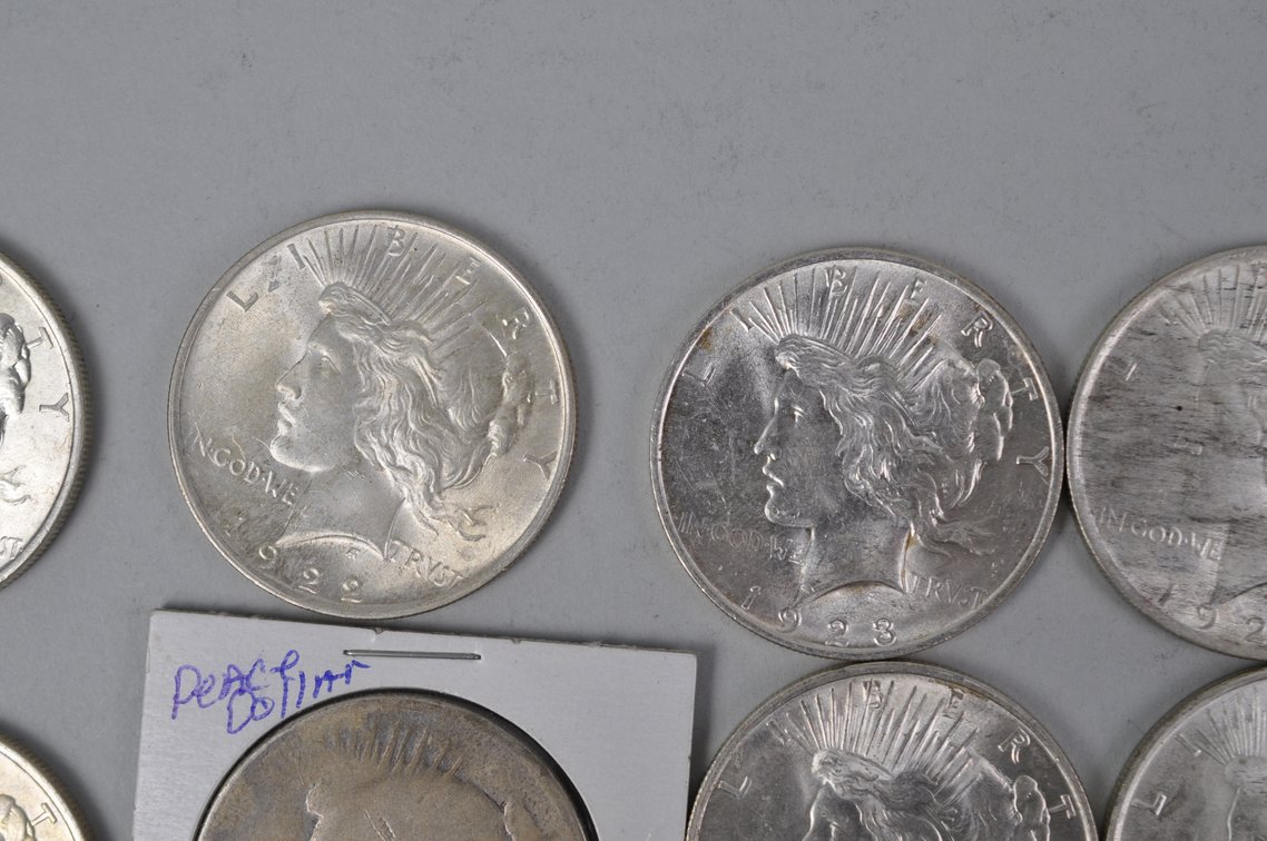 Silver Peace Dollars, photo 4 of 10
