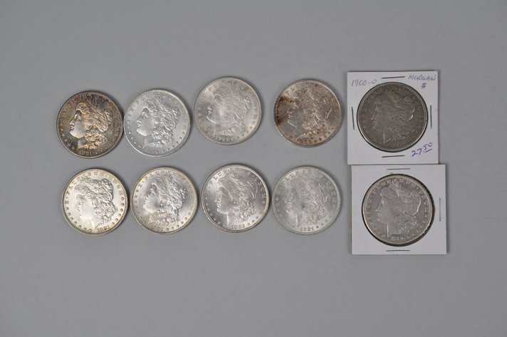 Silver Morgan Dollars