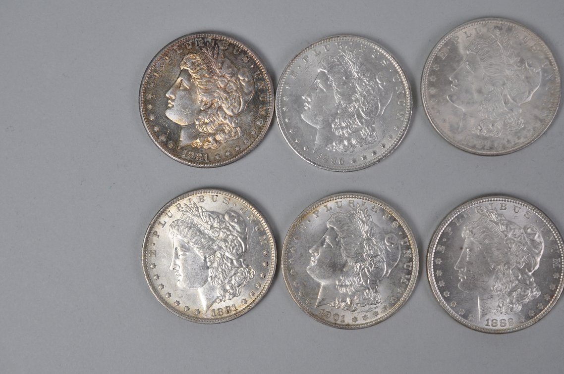 Silver Morgan Dollars, photo 2 of 10