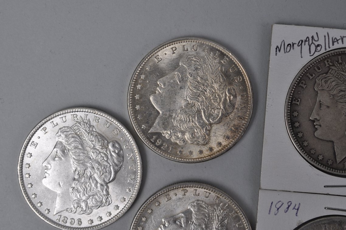 Silver Morgan Dollars, photo 3 of 10