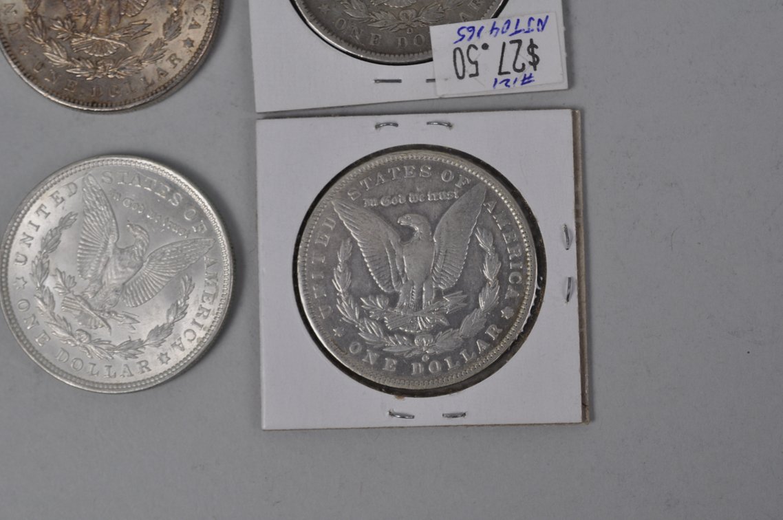 Silver Morgan Dollars, photo 10 of 10