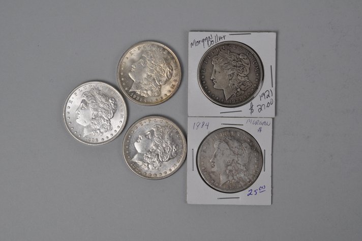 Silver Morgan Dollars