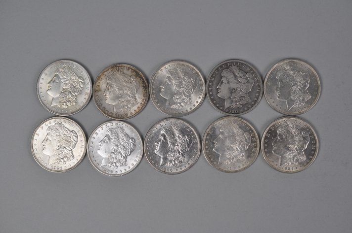 Silver Morgan Dollars