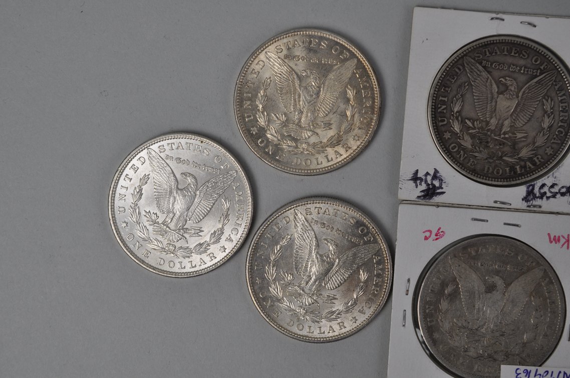 Silver Morgan Dollars, photo 8 of 10