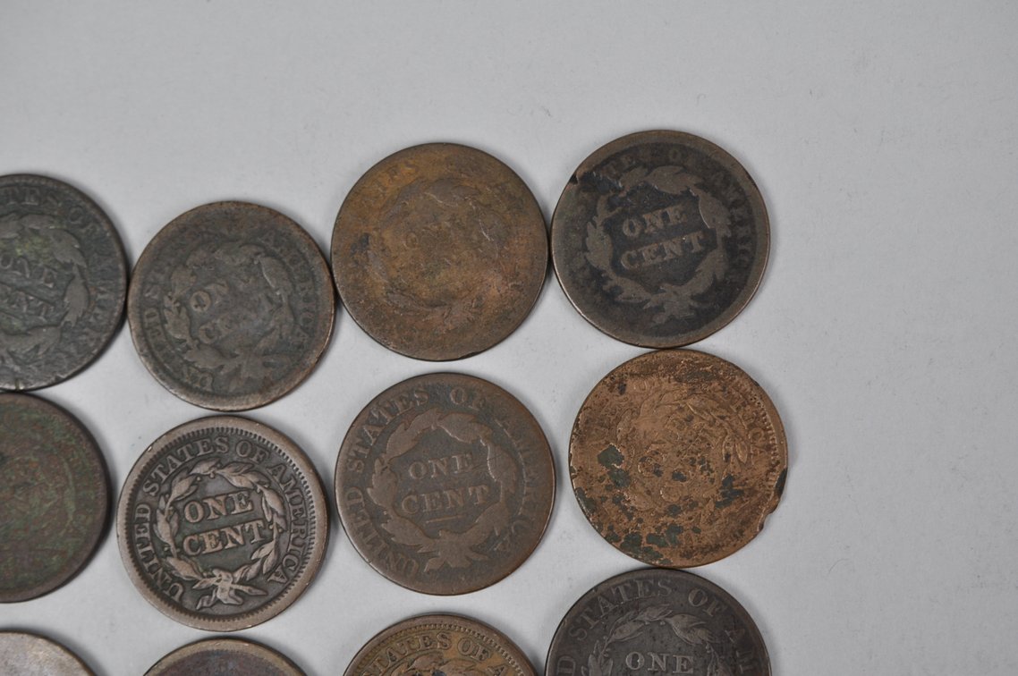 Copper Large Cents, photo 9 of 10
