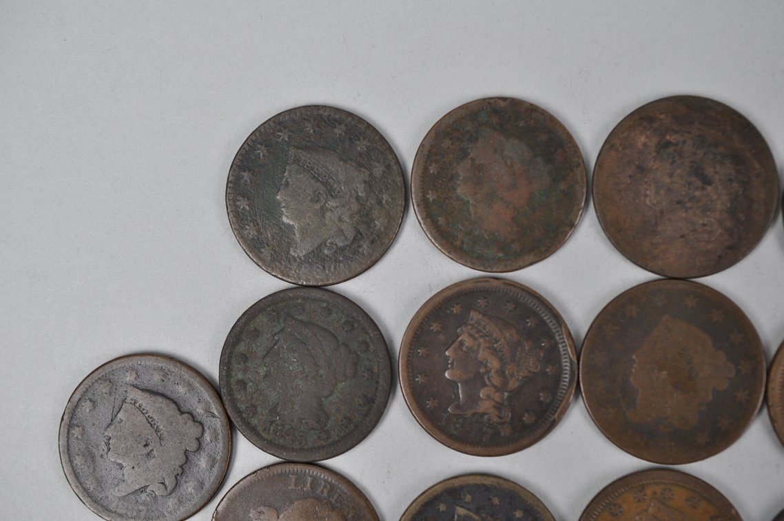Copper Large Cents, photo 3 of 10
