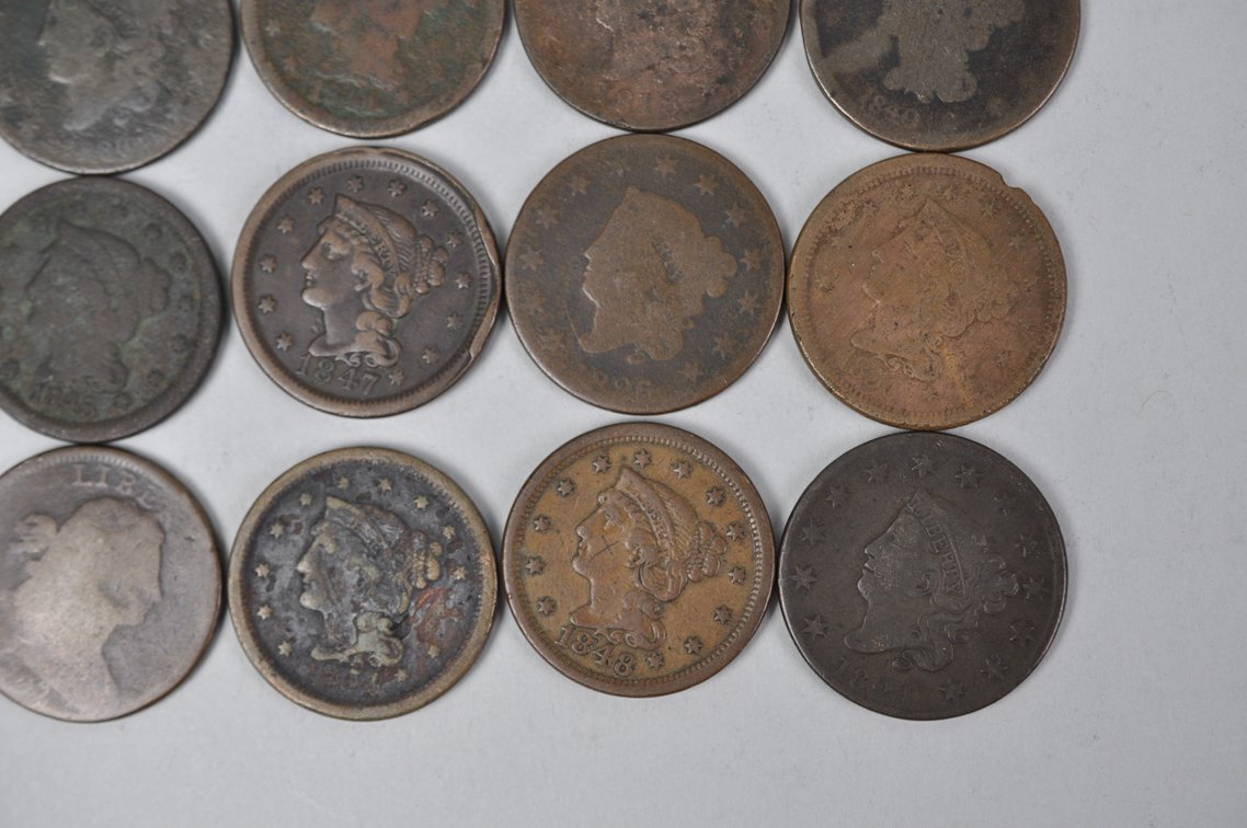 Copper Large Cents, photo 4 of 10