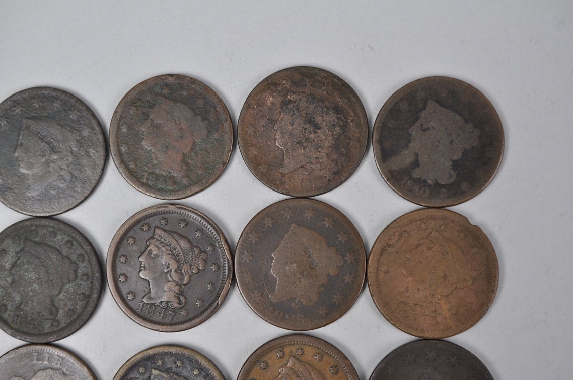Copper Large Cents, photo 5 of 10