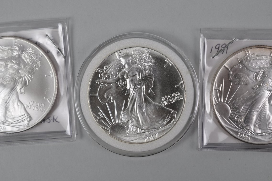 American Silver Eagles, photo 3 of 8