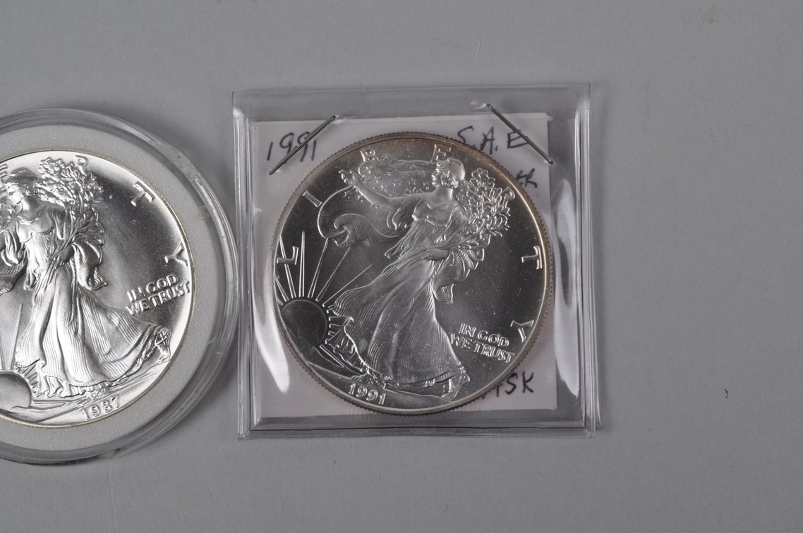 American Silver Eagles, photo 4 of 8
