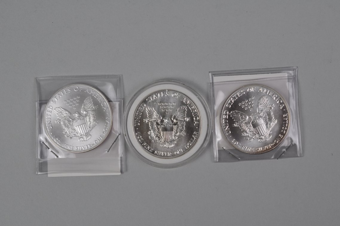 American Silver Eagles, photo 5 of 8