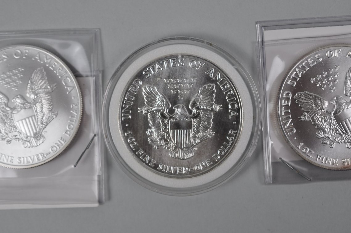 American Silver Eagles, photo 7 of 8