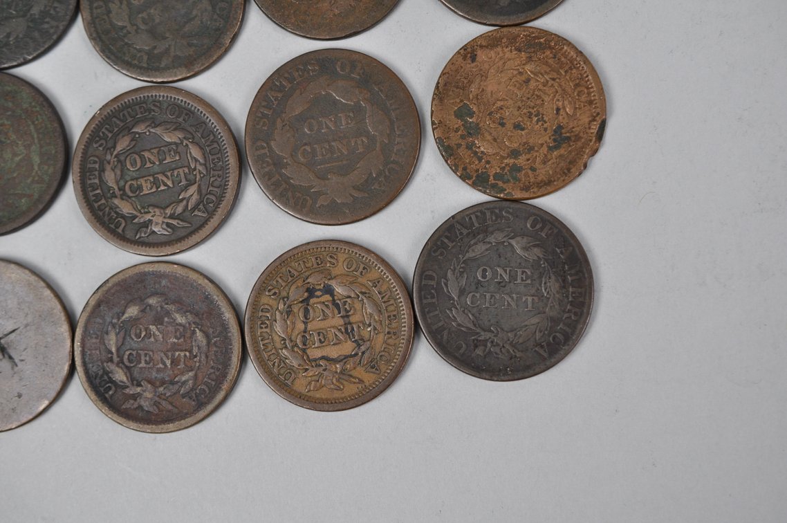 Copper Large Cents, photo 10 of 10