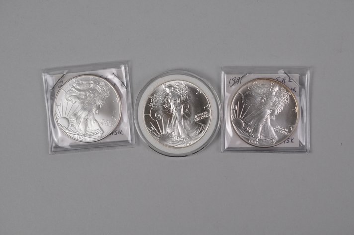 American Silver Eagles