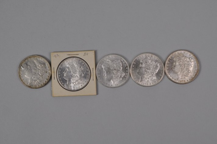 Silver Morgan Dollars