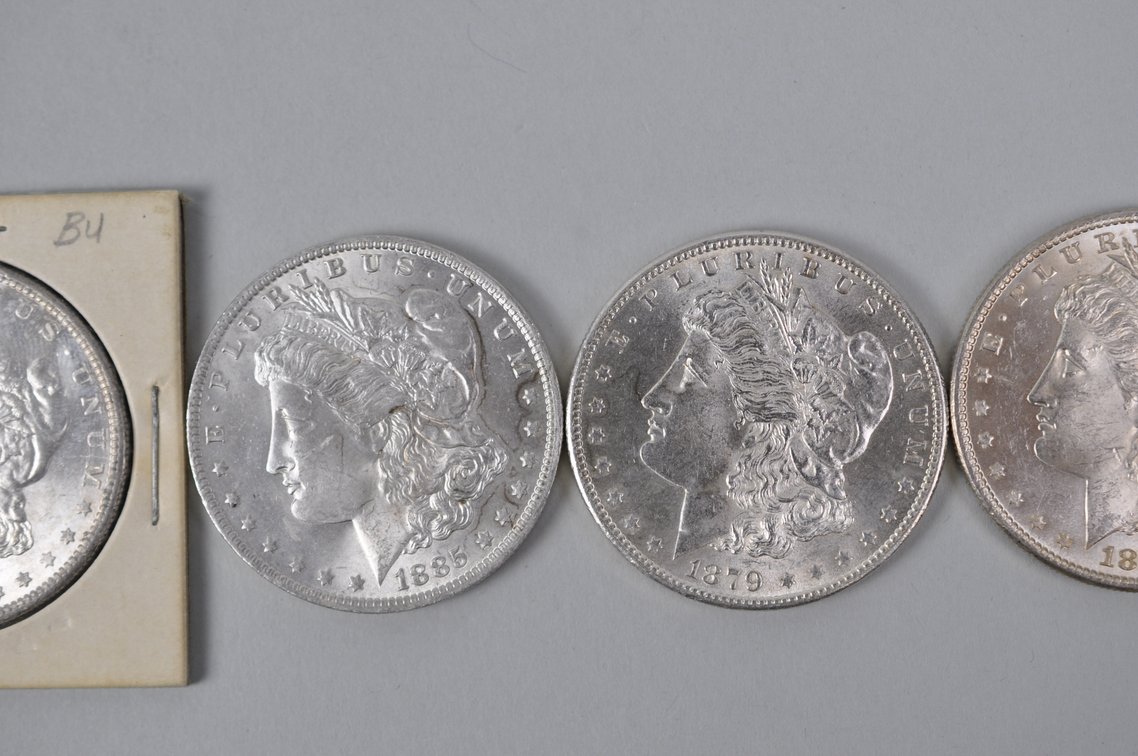 Silver Morgan Dollars, photo 3 of 8