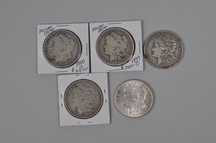 Silver Morgan Dollars