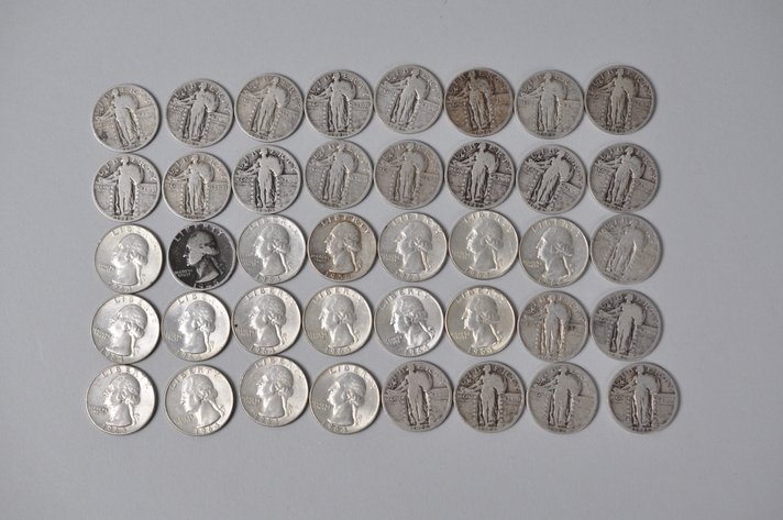 US Silver Quarters