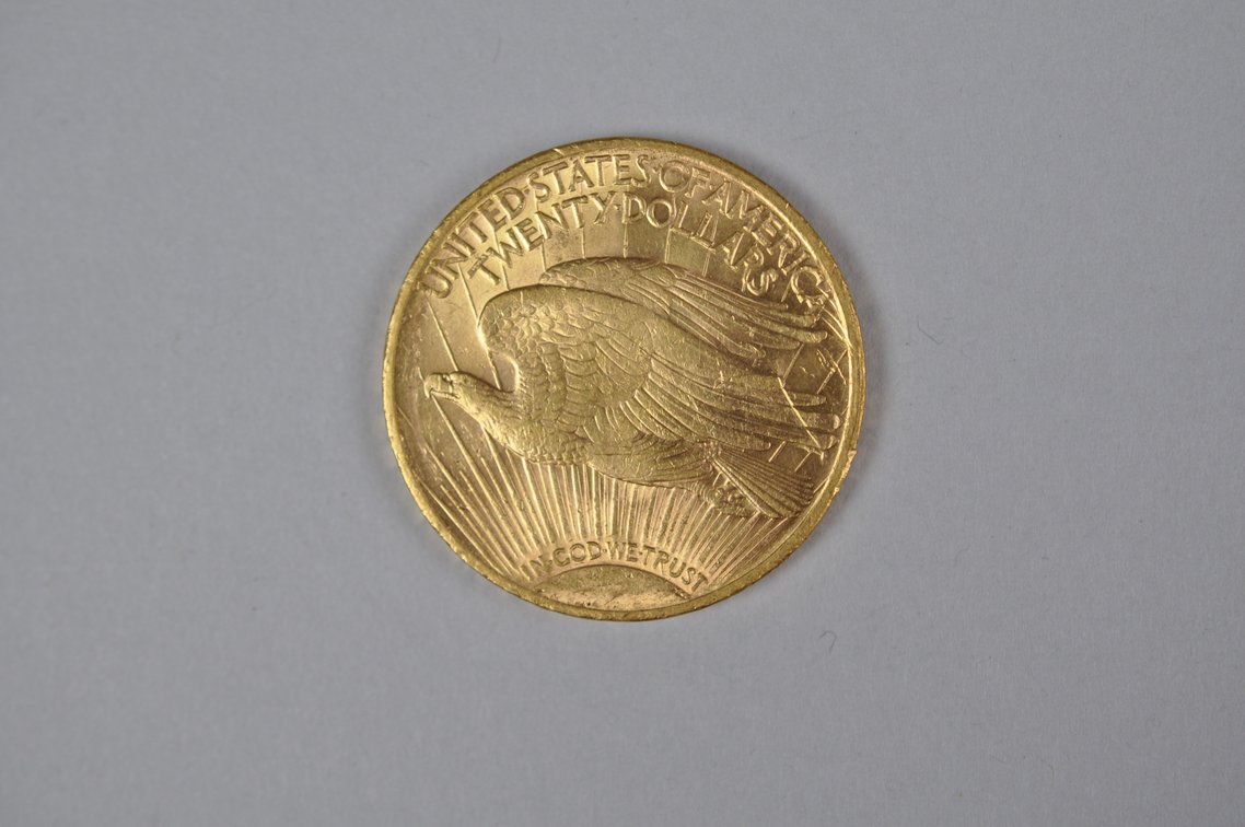 1923 SG Double Eagle Gold MS, photo 6 of 6