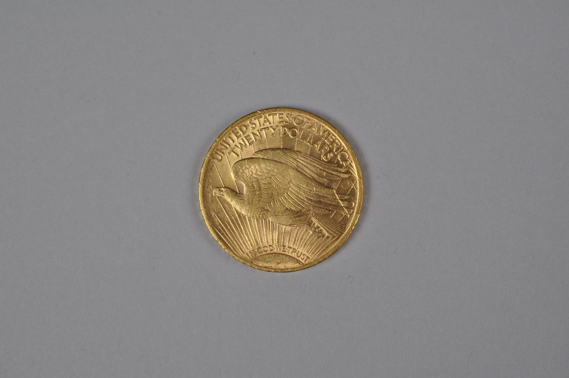 1923 SG Double Eagle Gold MS, photo 4 of 6