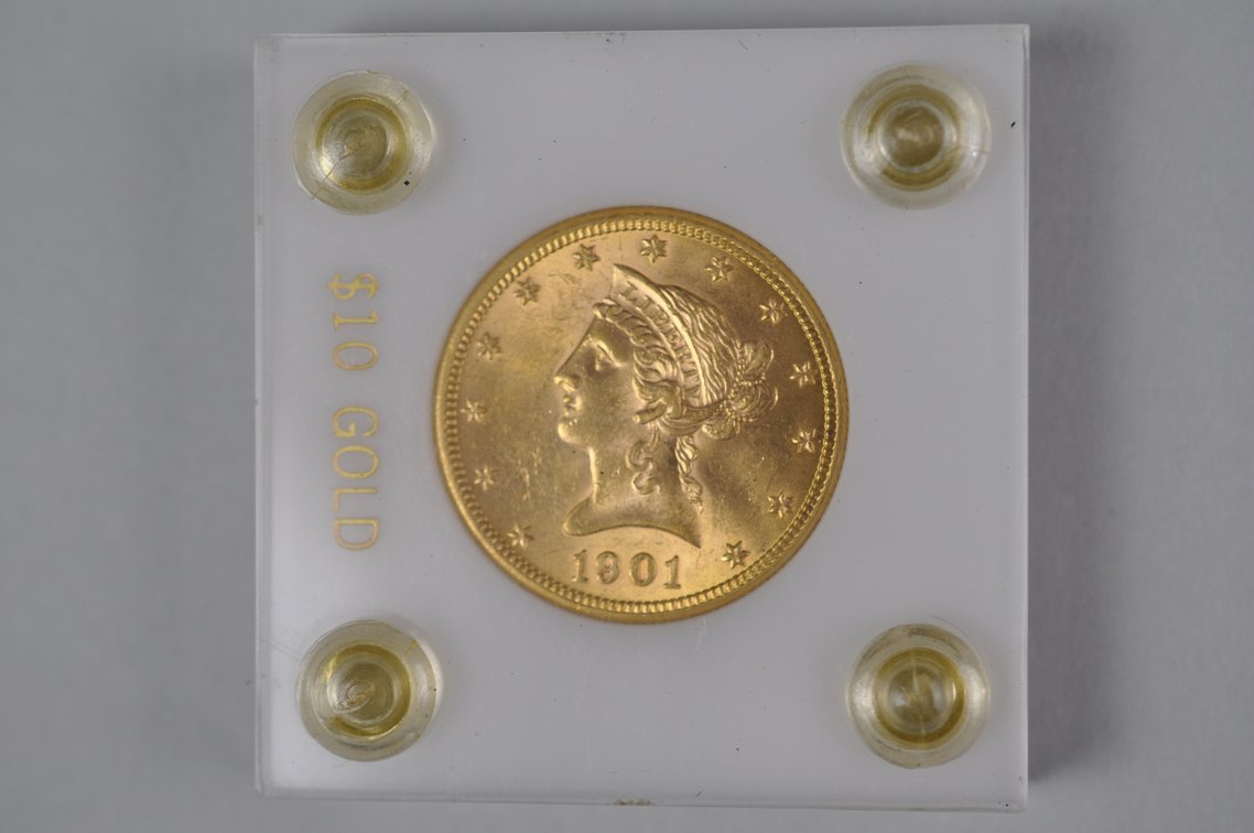 1901 Liberty Eagle Gold MS, photo 3 of 6