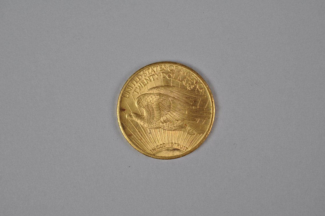 1924 SG Double Eagle Gold MS, photo 4 of 6