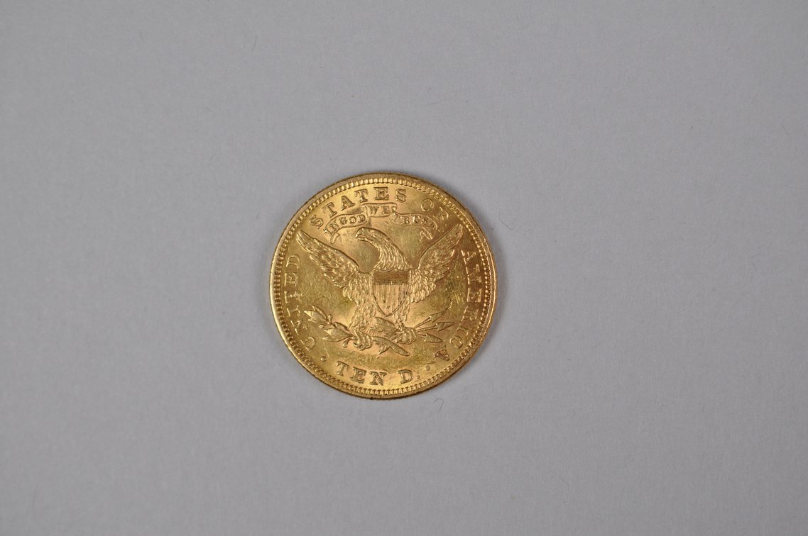1881 Liberty Eagle Gold XF/AU, photo 4 of 5