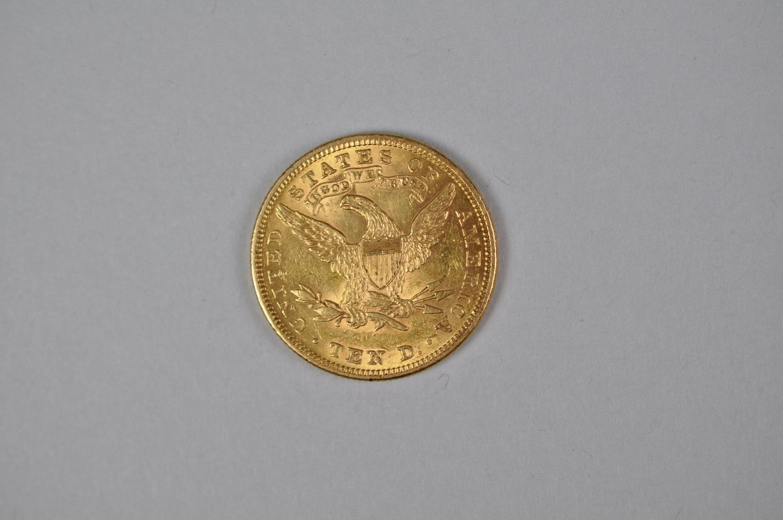 1881 Liberty Eagle Gold XF/AU, photo 5 of 5