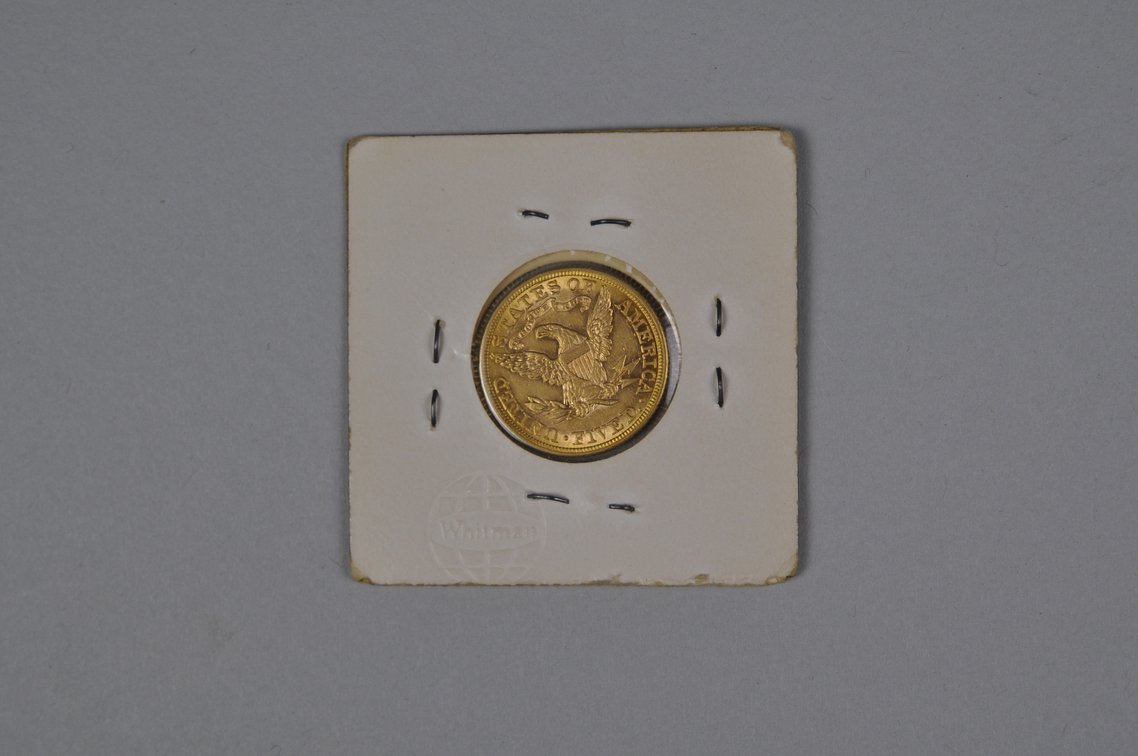 1881 Liberty Half Eagle Gold MS, photo 4 of 6