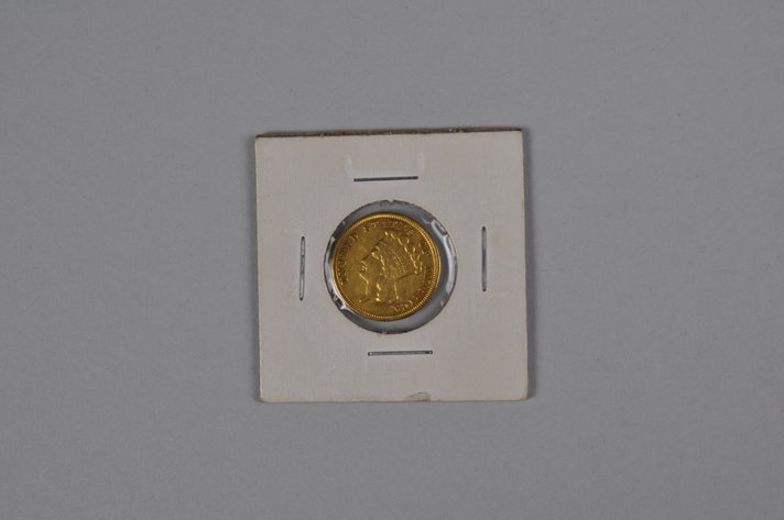 1854 Three Dollar Liberty Gold XF/AU