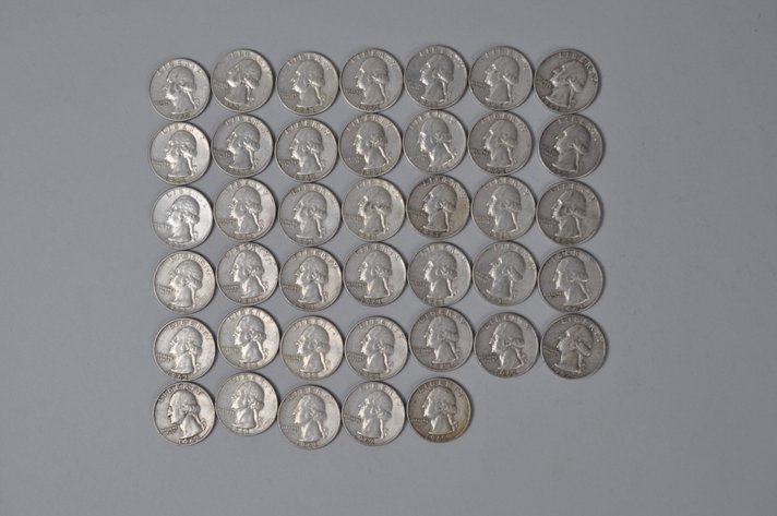 1961-1962 US Silver Quarters