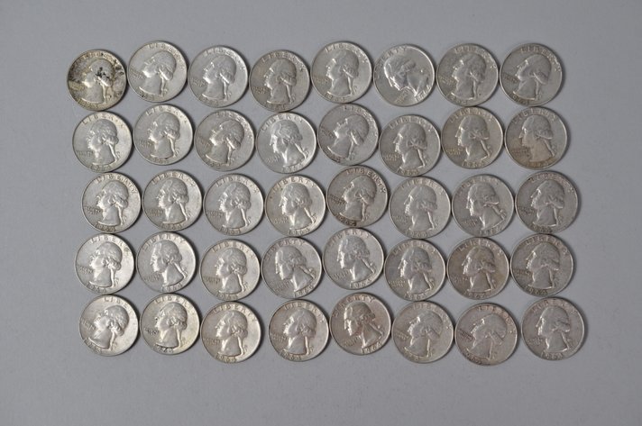 US Silver Quarters
