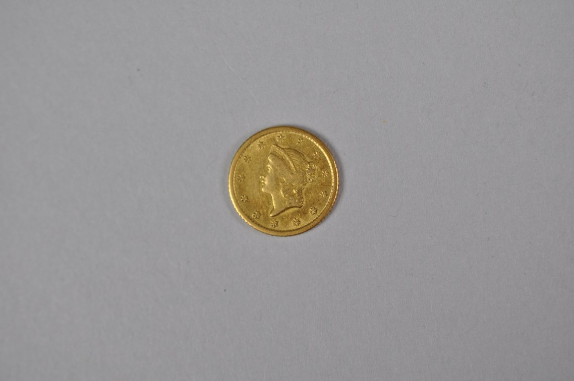1851 Liberty Gold Dollar, photo 3 of 9