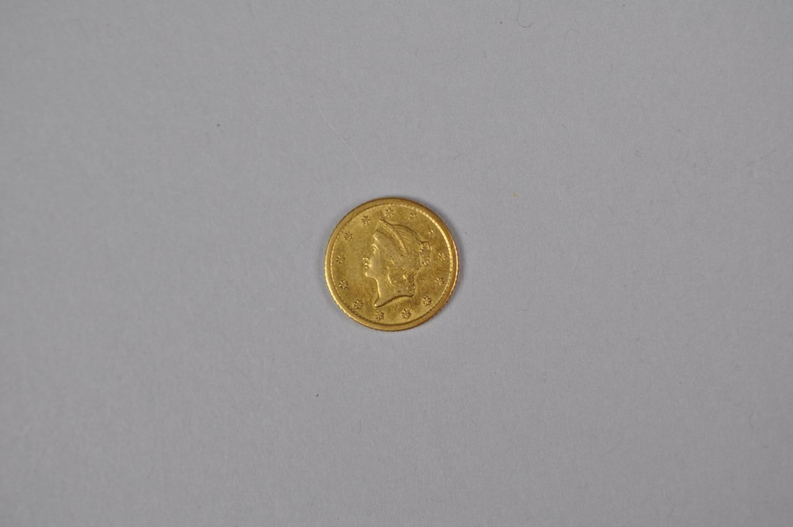 1851 Liberty Gold Dollar, photo 2 of 9