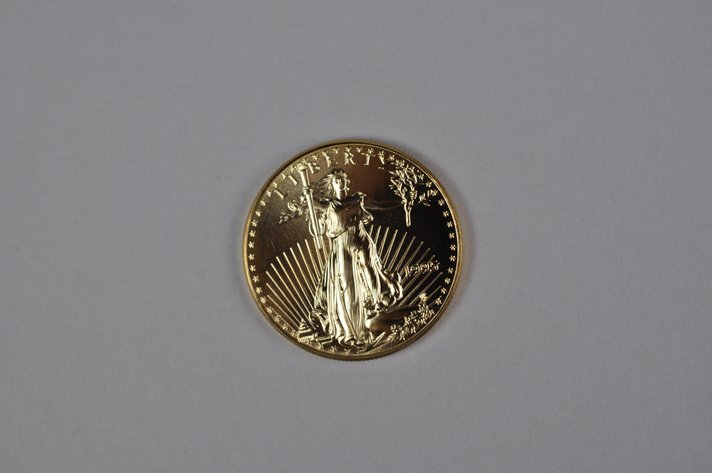Brilliant Uncirculated Modern 1995 Gold Eagle From US Mint Tube