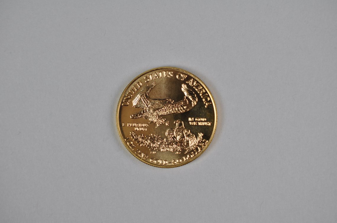 Brilliant Uncirculated Modern 1995 Gold Eagle From US Mint Tube, photo 5 of 6