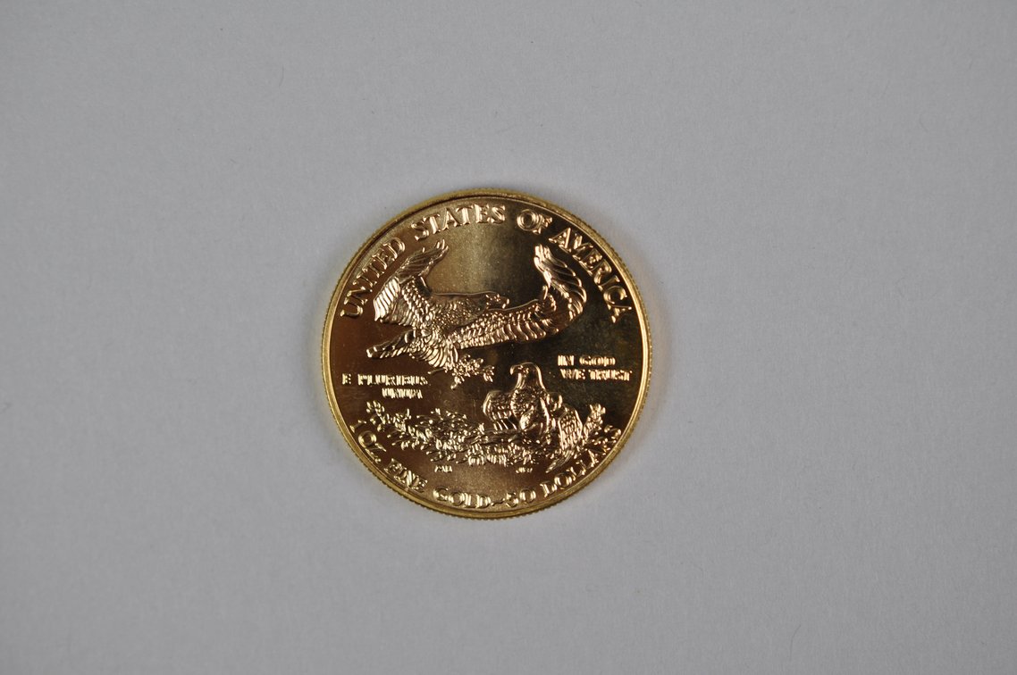 Brilliant Uncirculated Modern 1995 Gold Eagle From US Mint Tube, photo 6 of 6