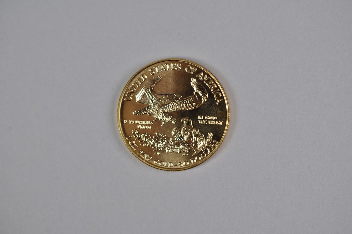 Brilliant Uncirculated Modern 1995 Gold Eagle From US Mint Tube, photo 4 of 6