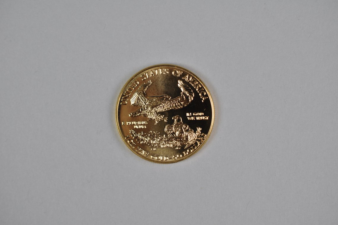 Brilliant Uncirculated Modern 1995 Gold Eagle From US Mint Tube, photo 5 of 7