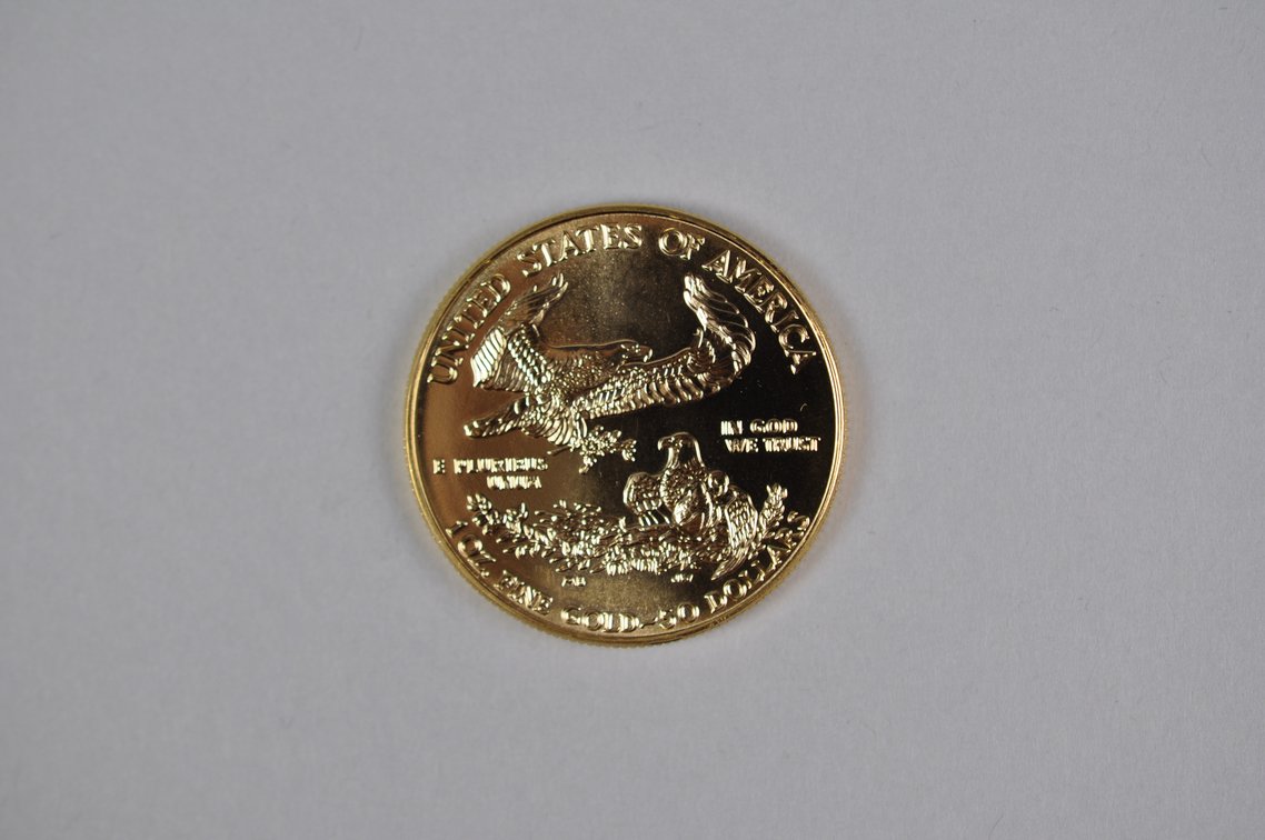 Brilliant Uncirculated Modern 1995 Gold Eagle From US Mint Tube, photo 6 of 7