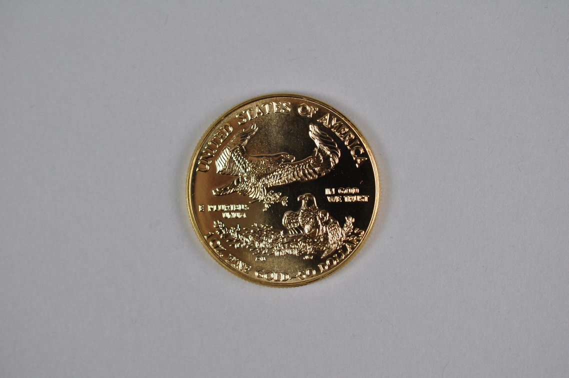 Brilliant Uncirculated Modern 1995 Gold Eagle From US Mint Tube, photo 7 of 7