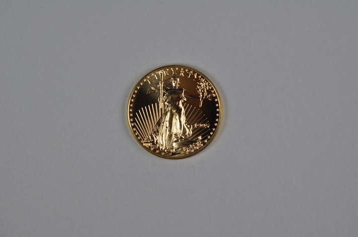 Brilliant Uncirculated Modern 1995 Gold Eagle From US Mint Tube