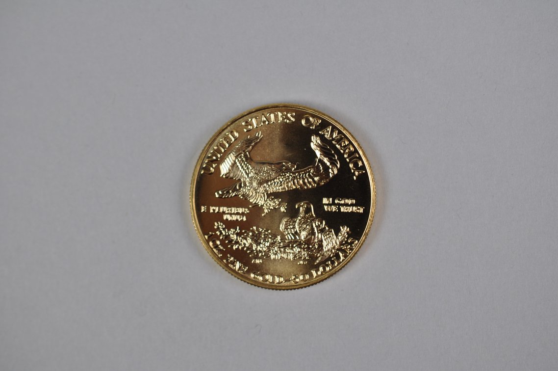 Brilliant Uncirculated Modern 1995 Gold Eagle From US Mint Tube, photo 6 of 8