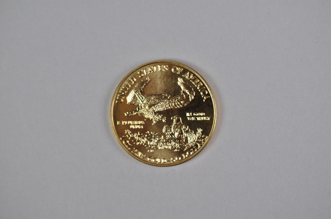 Brilliant Uncirculated Modern 1995 Gold Eagle From US Mint Tube, photo 5 of 6