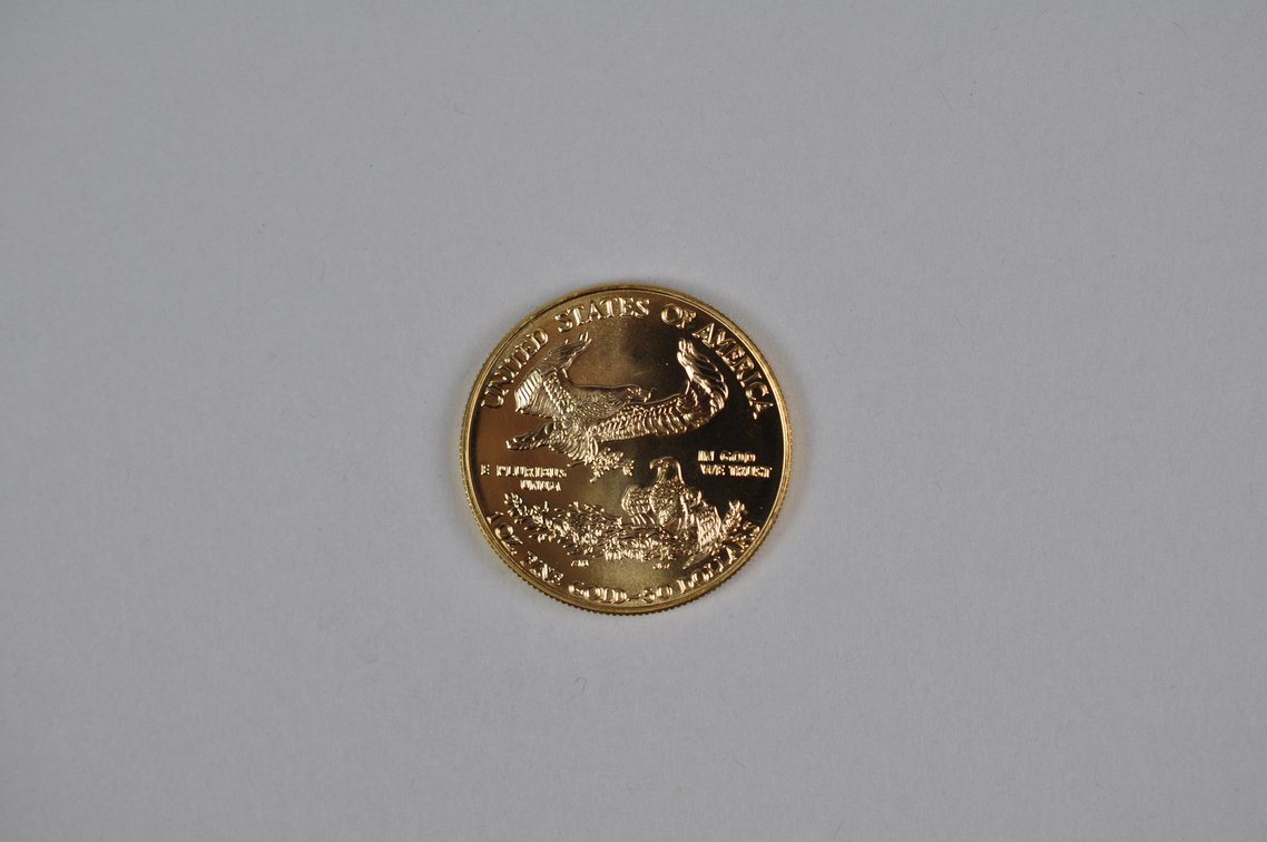 Brilliant Uncirculated Modern 1995 Gold Eagle From US Mint Tube, photo 8 of 8