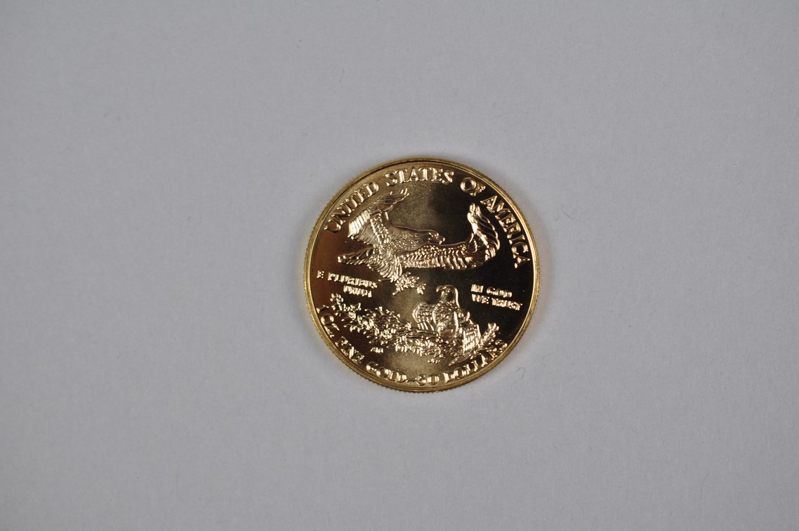 Brilliant Uncirculated Modern 1995 Gold Eagle From US Mint Tube, photo 5 of 5