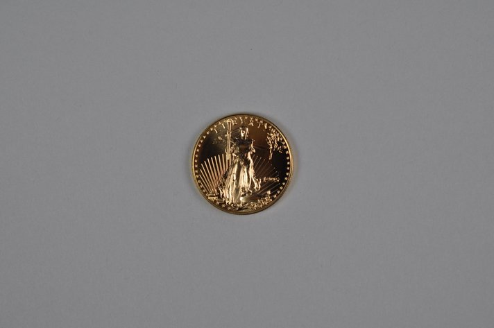 Brilliant Uncirculated Modern 1995 Gold Eagle From US Mint Tube