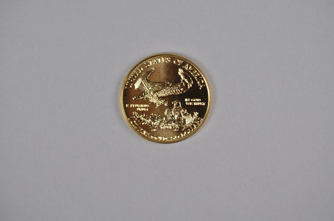 Brilliant Uncirculated Modern 1995 Gold Eagle From US Mint Tube, photo 6 of 6