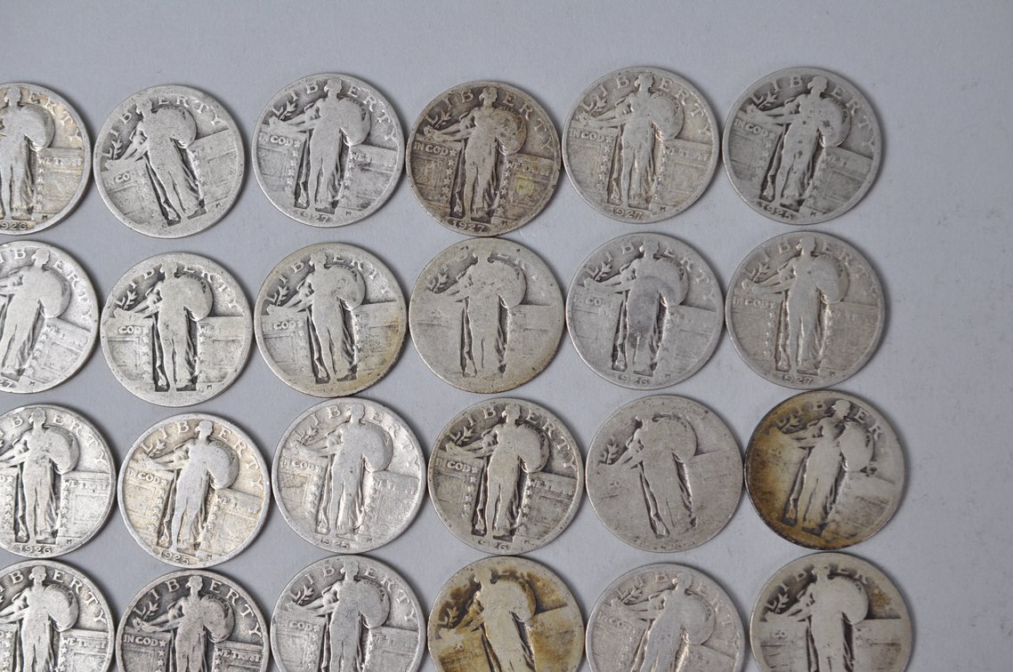 1925-1928 US Silver Quarters, photo 3 of 12